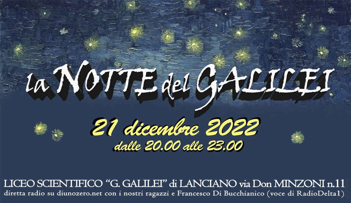 LA NOTTE DEL GALILEI